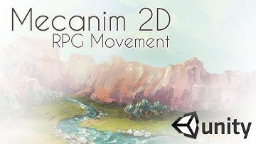 Mecanim 2D RPG Movement - Unity3D