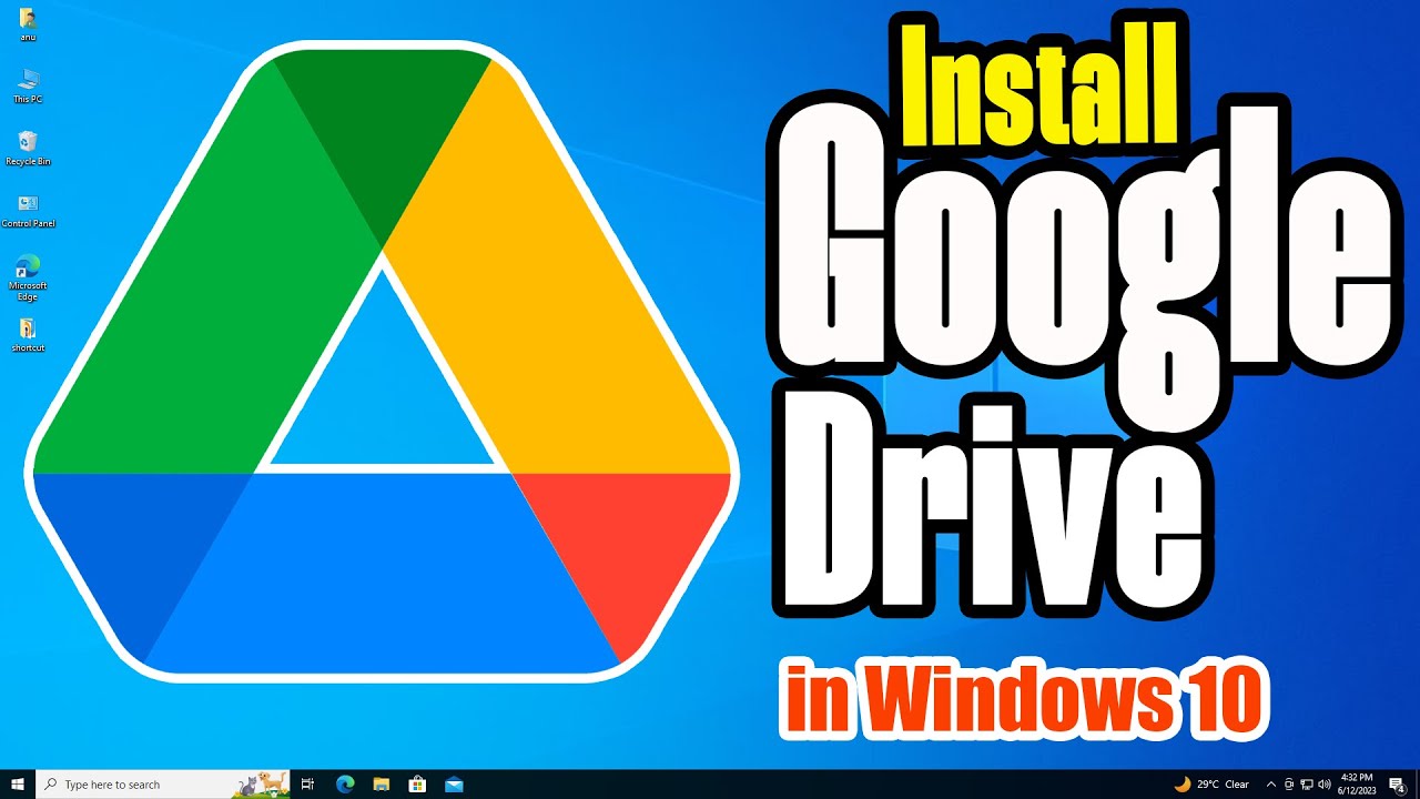 How to Download & Install Google Drive in Windows 10 | Google Drive ko ...