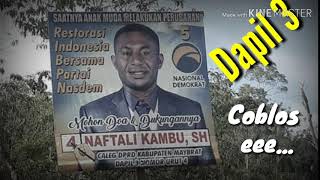 NAFTALI KAMBU, SH (Caleg Dprd maibrat no 4 partai Nasdem)