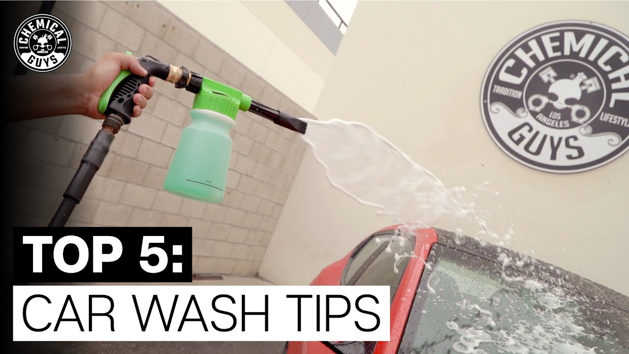 Top 5 BEST Car Wash Tips   Chemical Guys