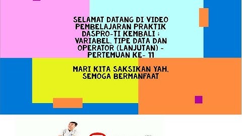 DEV C++ (ALGORITMA SEDERHANA) : Pertemuan ke 9 praktik DASPRO-TI (Politeknik Negeri Batam)