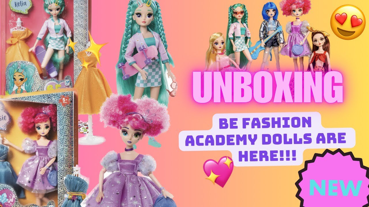 BRAND NEW DOLL LINE Be Fashion Academy Unboxing *adult collector*