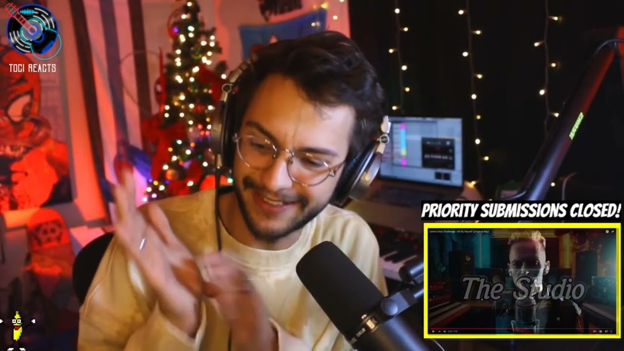 MUSICIAN REACTS TO Eric Grönwall - All By Myself (Celine Dion Challenge Original Key)