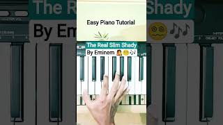 Eminem - The Real Slim Shady Easy Piano Tutorial