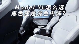 ModelYL怎么选黑色还是浅色内饰？