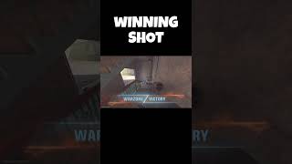 CLUTCH WINNING SHOT 🎯 Warzone #shortsfeed #warzone