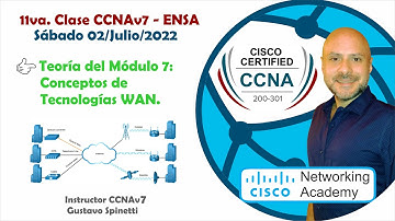 Teoría del Módulo 7: Conceptos de Tecnologías WAN