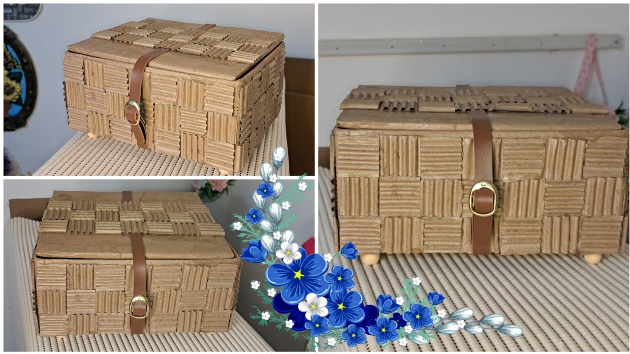 Tutorial: CAJA en forma de LIBRO con papel maché 📦♻️ ¡Decoración efecto  galaxia! 🌜🌌 