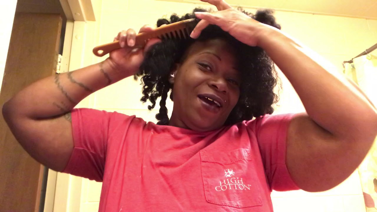4c Natural Hair Chick Grease Trim Ends Twist Style Part 1