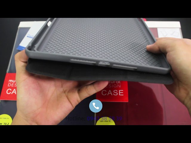 Bao Da iPad Pro 10 2 Leather Case Hiệu Mutural Chính Hãng