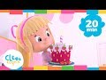 HAPPY BIRTHDAY and More Songs. Cleo & Cuquin. Nursery Rhymes I Songs For Kids (20 Minutes)