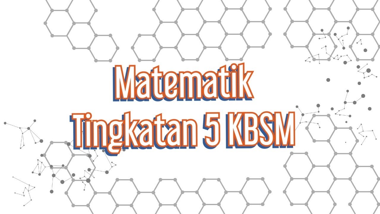 Matematik Tingkatan 5 KBSM Matriks  YouTube