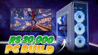 Rs 20,000 Full PC BUILD With Moniter !
