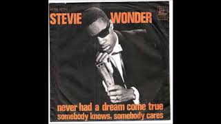 Stevie Wonder  -  Never Had A Dream Come True