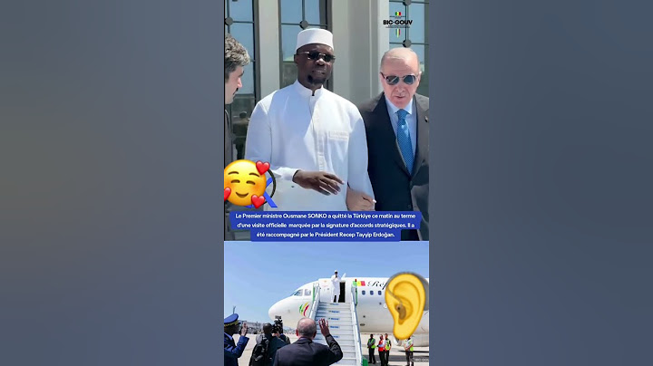 L’arrivée Ousmane, Sonko au Sénégal 🥰🥰🔥￼