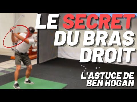 Bras droit et coude droit au backswing, le secret de Ben Hogan pour le golf