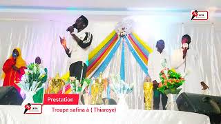 prestation  troupe safina de Thiaroye