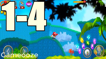 Super Jungle Jump Android Gameplay Walkthrough Level 1-4