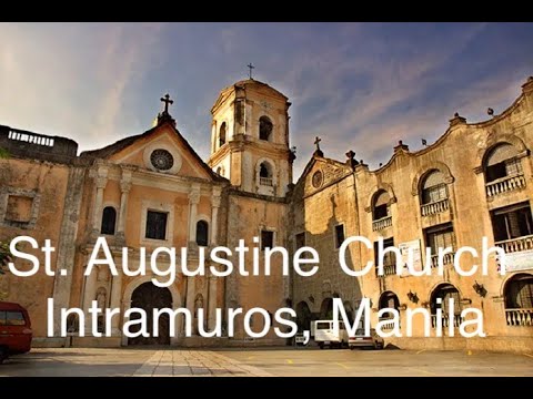 Video: San Agustin-kerk, Intramuros, Filippyne