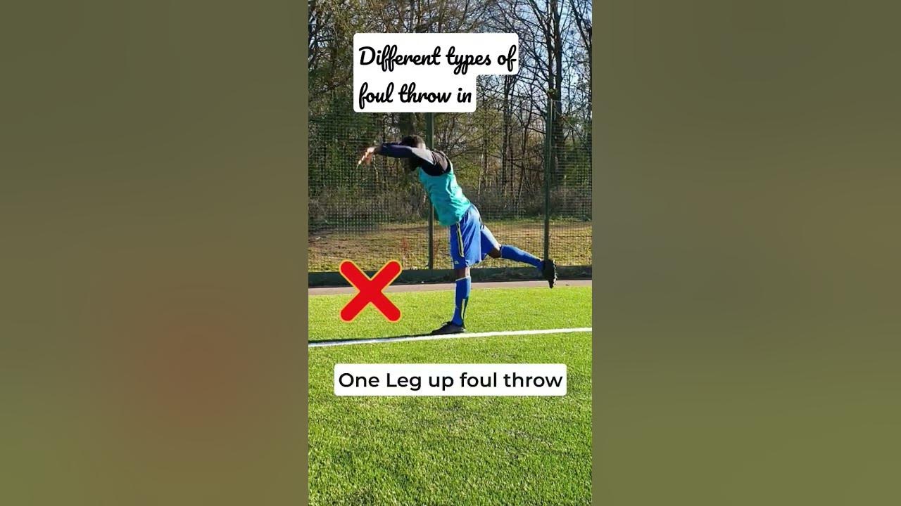 Different types of Foul Throw in football soccer shorts YouTube