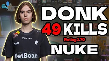 donk 49 KILLS | Rating 1.70 | +VOICE | nuke FACEIT EU Ranked | Nov 27, 2025