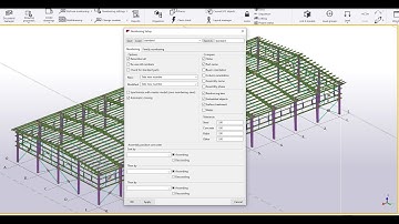 How to do Numbering new model in tekla structure