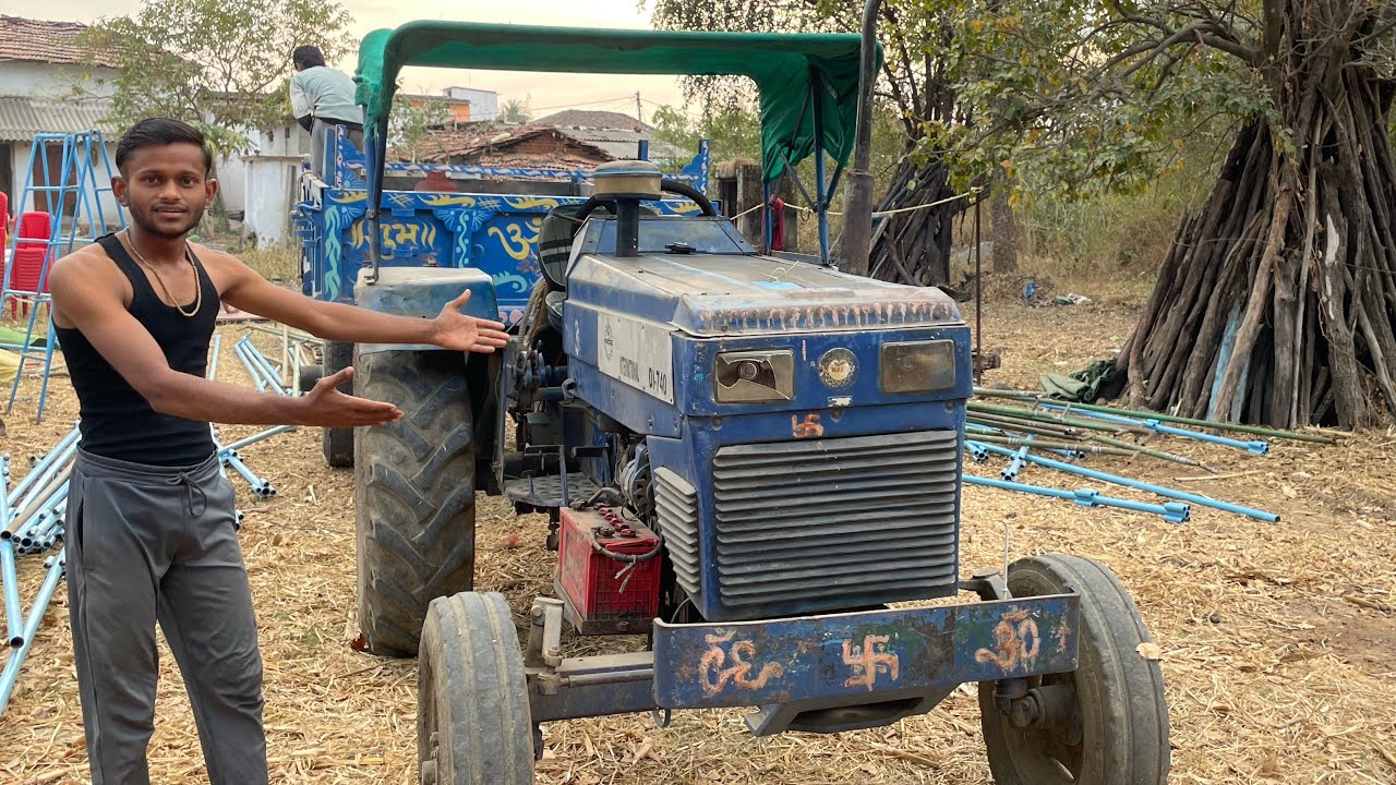 60 years old Sonalika tractor