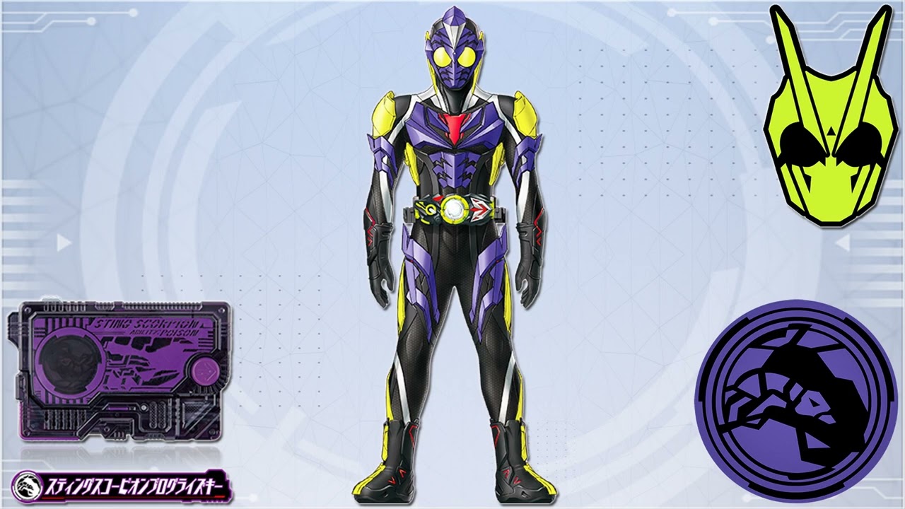 Kamen Rider Zero-One (Sting Scorpion Progrisekey) Henshin - YouTube