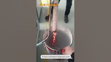 How to harden the chain surface with induction heating?