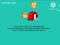 YouTube Kids 2024 Anti Piracy Screen