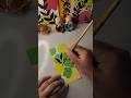 Aesthetic Leaf Bookmark Painting 🌿💚#shorts #bookmark #viralvideo