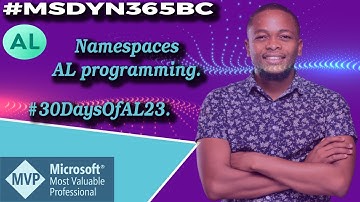 Namespaces in AL Programming.