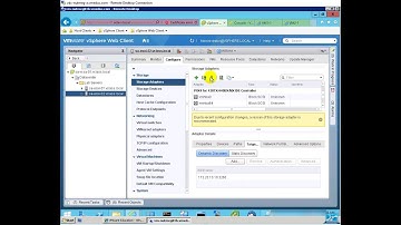 08  VMWare ESXi 6.5 Accessing iSCSI Storage, Vcenter Server Appliance, VCSA, VMware, VM, iSCSI