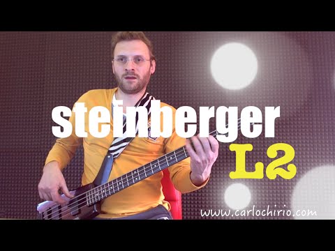Steinberger L2 1983 Bass Test funk Carlo Chirio - YouTube