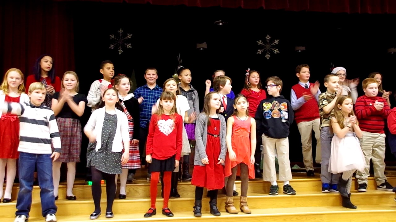 Jacob's Elementary School 4th Grade Winter Concert 2016 "Santa Mash