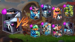 MEGA KNIGHT + PEKKA VS ALL TEAMS | CLASH ROYALE TEAM CHALLENGE