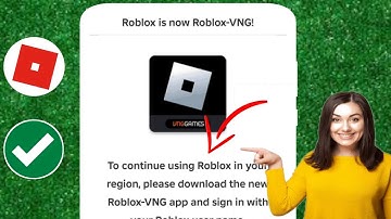 How To Fix Roblox VNG Update Error | How To Fix Roblox Region Problem | Roblox is now Roblox -VNG