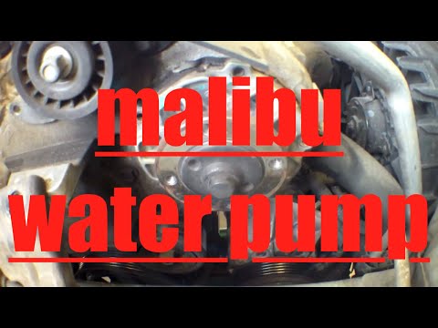 EASY FOLLOW Replacement water pump drive belt tensioner Chevy Malibu √ Fix it Angel