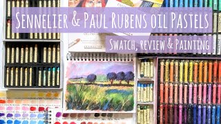 Sennelier Oil Pastels (Portrait, Still Life Sets + More) & Paul Rubens: Swatch, Review & Painting