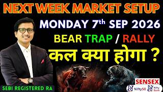Nifty Prediction Sensex Analysis for Tomorrow MONDAY 7th SEP 2026 | Nifty 50 Bank Nifty Tomorrow