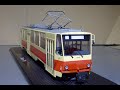 Вагон трамвая "Татра Т6B5". Масштабная модель 1:43 от SSM