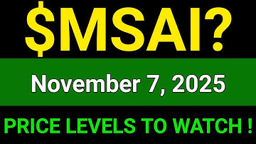 MSAI Stock (MultiSensor AI Holdings Inc.) MSAI Stock Analysis | November 7, 2025