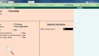 Maintain Batch Wise Details Entry in Tally.ERP 9 | Tally Tutorial in Hindi | by Mohit Sir.