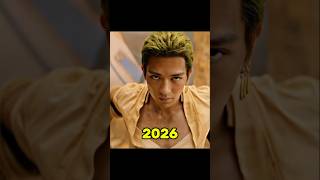 One Piece Parallel Cast Evolution 🔥 | Then vs Now #netflix #onepiece #shorts