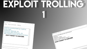 ROBLOX | EXPLOIT TROLLING #1 | 0xAzuL and VetroSploit PATCHED