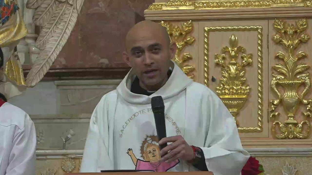 Santa Misa en honor al Divino Niño Jesús. Lunes, 25-05-2026. Mayo mes de María.