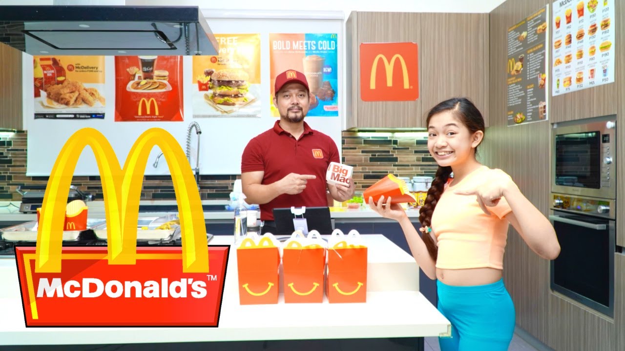 We Opened our own McDONALD'S at HOME | Kaycee & Rachel