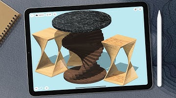 Prototyping a Coffee Table on the iPad | Shapr3D