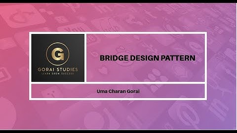 Bridge Design Patterns | Bridge Design Pattern in Java | Structural Design Pattern in Java