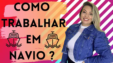 Como fazer para trabalhar em navio cargueiro?